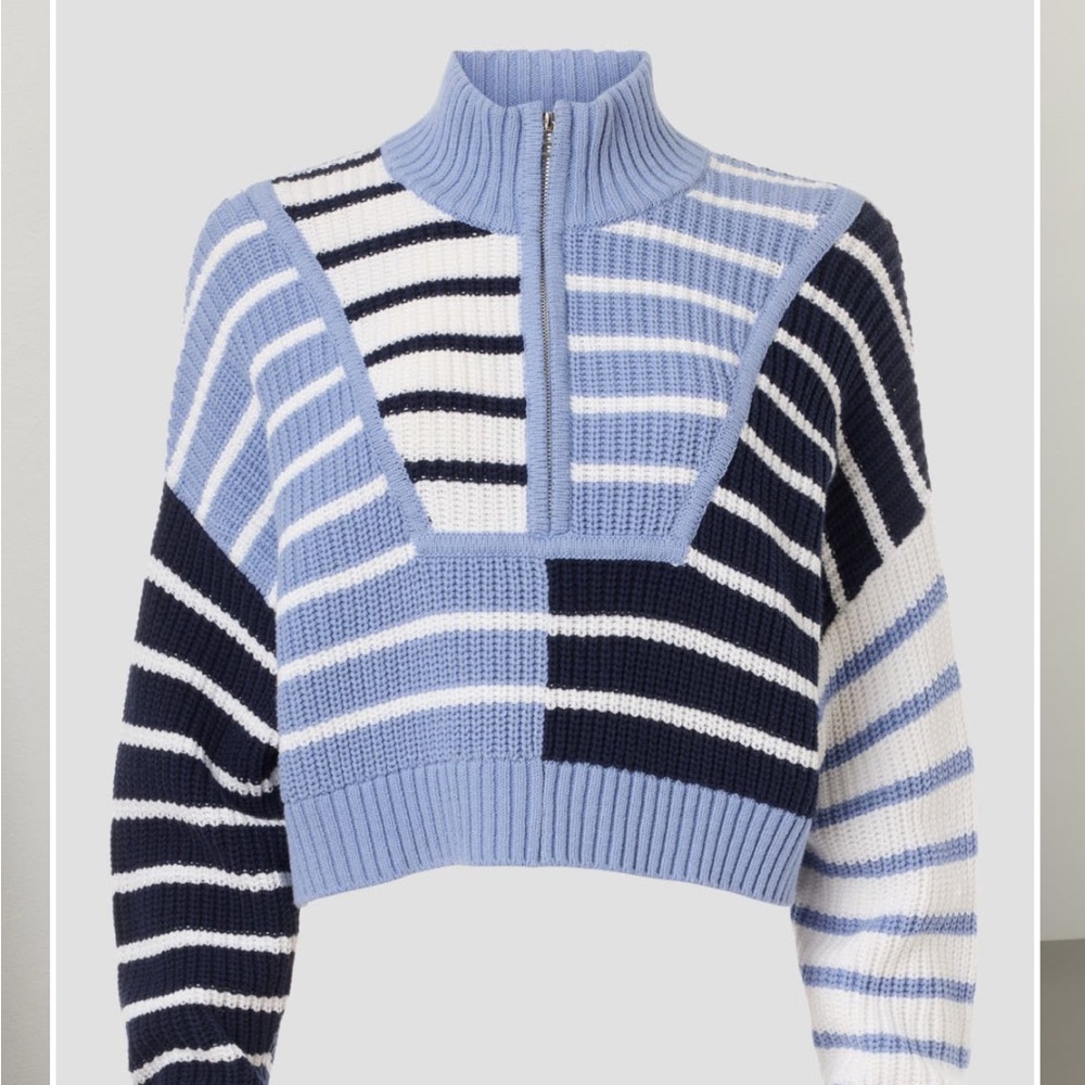 STAUD Multicolor Striped Women's Sweater
